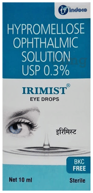 Irimist Eye Drop BKC FREE