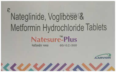 Natesure-Plus 60/500/0.2 Tablet SR