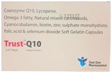Trust-Q10 Softgel Capsule