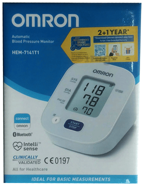 Omron HEM 7141T1 Automatic Blood Pressure Monitor
