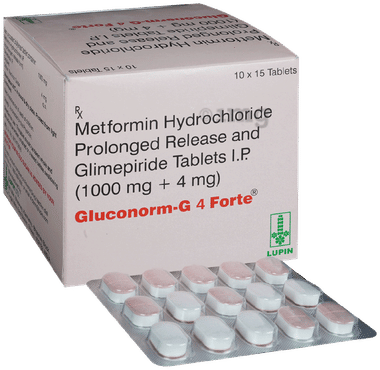 GlUcOnorm-G 4 Forte Tablet PR