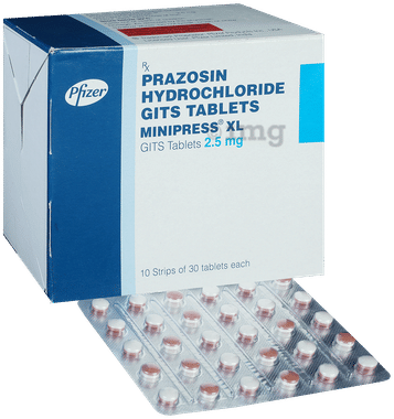 Minipress XL 2.5mg Tablet