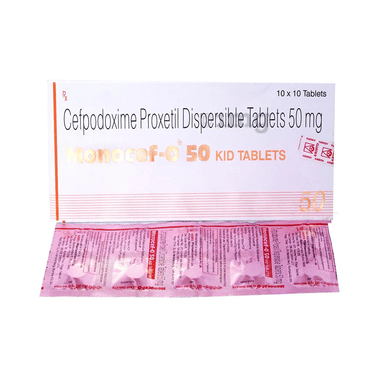 Monocef-O Kid 50mg Tablet