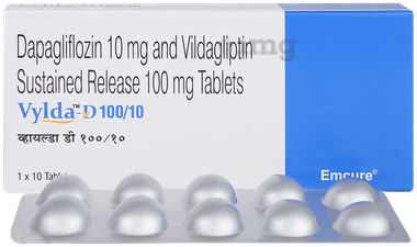 Vylda D 10mg/100mg Tablet