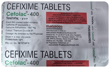 Cefolac 400 Tablet