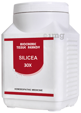 Bakson's Homoeopathy Silicea Biochemic Tablet 30X