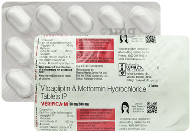 Verifica-M 500mg/50mg Tablet