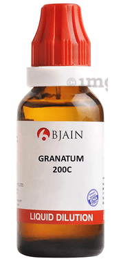 Bjain Granatum Dilution 200C Bjain Granatum Dilution 200C