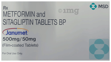Janumet 50mg/500mg Tablet