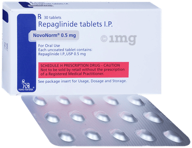 Novonorm 0.5mg Tablet