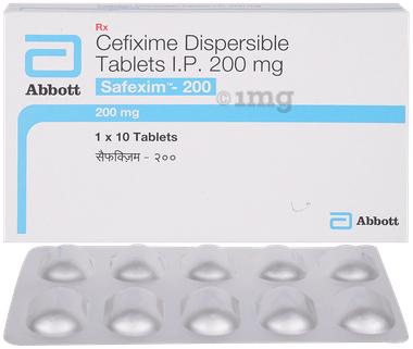 Safexim 200 Tablet DT