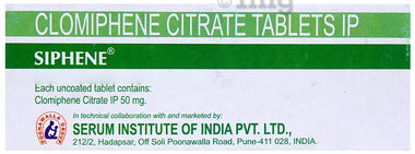 Siphene 50mg Tablet