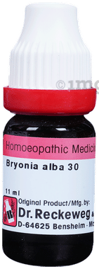 Dr. Reckeweg Bryonia Alba Dilution 30 CH Dr. Reckeweg Bryonia Alba Dilution 30 CH