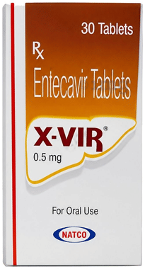 X Vir 0.5mg Tablet