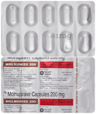 Molnumize 200mg Capsule
