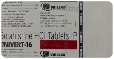 Univert 16 Tablet