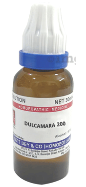 Sett Dey Dulcamara Dilution 200 Sett Dey Dulcamara Dilution 200