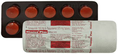 Nimica Plus 100mg/325mg Tablet