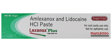 Lexanox Plus Oral Paste Sugar Free