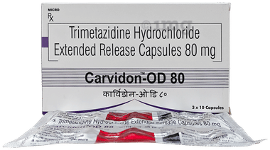 Carvidon OD 80mg Capsule