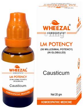 Wheezal Causticum Globules 0/2 LM Wheezal Causticum Globules 0/2 LM