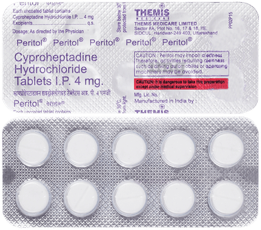 Peritol 4mg Tablet