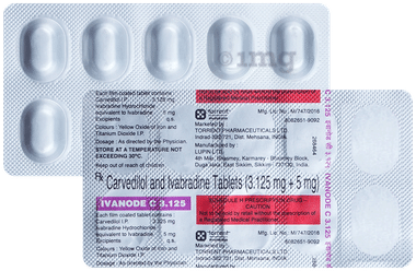 Ivanode C 3.125mg/5mg Tablet