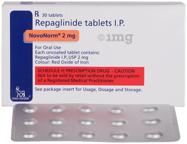 Novonorm 2mg Tablet