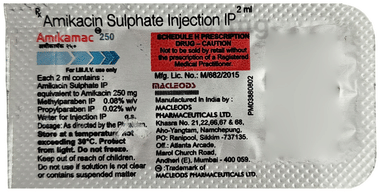Amikamac 250mg Injection