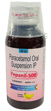 Fepanil 500mg Oral Suspension Banana