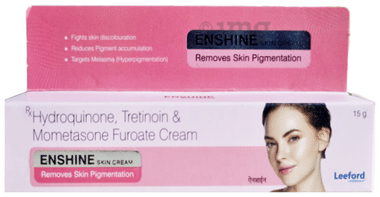 Enshine Skin Cream Removes Skin Pigmentaion