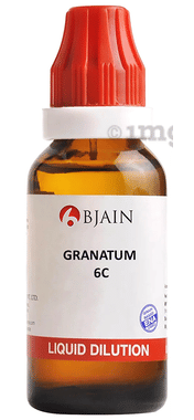 Bjain Granatum Dilution 6 CH Bjain Granatum Dilution 6 CH