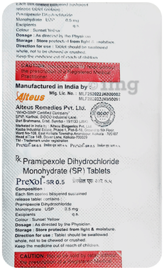 Prexol-SR 0.5 Tablet