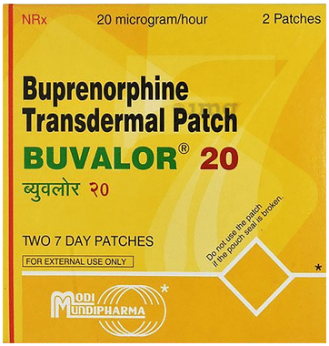Buvalor 20mg Transdermal Patch