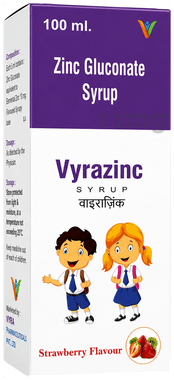 Vyrazinc Syrup Strawberry