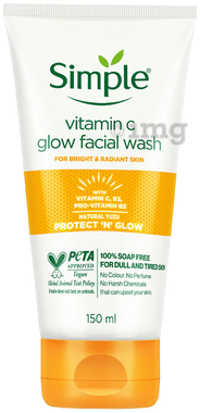 Simple Protect N Glow Vitamin C Facial Wash Simple Protect N Glow Vitamin C Facial Wash