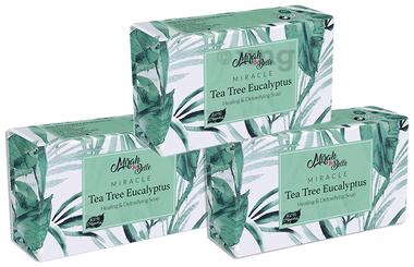 Mirah Belle Tea Tree Eucalyptus Miracle Soap (125gm Each)