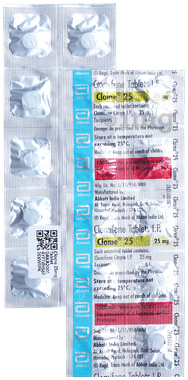 Clome 25mg Tablet