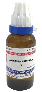 Sett Dey Calcarea Fluorica Dilution 6 Sett Dey Calcarea Fluorica Dilution 6