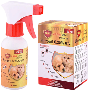 Para Shield Parashield Tick & Flea Spray for Dogs and Cats