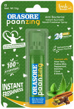 Orasore Paanzing Mouth Freshener Spray