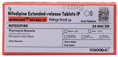 Nifegood Retard 20 Tablet ER