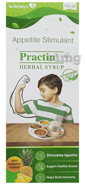 pRACtin Herbal Syrup Tasty Pineapple