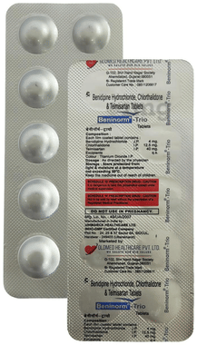 Beninorm Trio 4mg/40mg/12.5mg Tablet