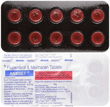 ANXISet 0.5mg/10mg Tablet