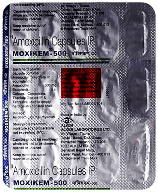 Moxikem 500mg Capsule