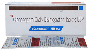 Lonazep MD 0.5 Tablet