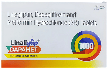 Linaliglip Dapamet 1000 Tablet SR