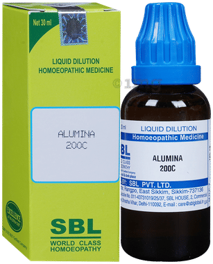 SBL Alumina Dilution 200 CH