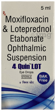 4 Quin Lot Eye Drop Bak Free